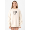 HP Logo Ekru Kadın 2ip Sweatshirt