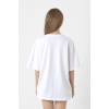 Neon Genesis Evangelion Seele Logo Beyaz Kadın Oversize Tshirt