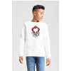 Pennywise Face Beyaz Çocuk 2ip Sweatshirt