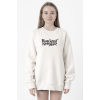 Rurouni Kenshin Letter Logo Beyaz Kadın 2ip Sweatshirt