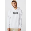 Rurouni Kenshin Letter Logo Beyaz Erkek 3ip Kapşonlu  Sweatshirt