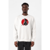 Rurouni Kenshin Samurai Logo Minimal Beyaz Erkek 2ip Sweatshirt