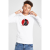 Rurouni Kenshin Samurai Logo Beyaz Çocuk 3ip Kapşonlu  Sweatshirt