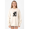 Cowboy Bebop Spike See You Space Cowboy Ekru Kadın 2ip Sweatshirt