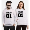 Tshirthane Romeo Juliet  Sevgili Kombinleri Kapüşonlu Çift Kombini