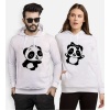 Tshirthane Panda Dans Sevgili Kombinleri Kapüşonlu Çift Kombini