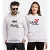 Tshirthane Hubby Wifey  Sevgili Kombinleri Kapüşonlu Çift Kombini