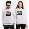 Tshirthane Born  Sevgili Kombinleri Kapüşonlu Çift Kombini