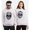 Tshirthane Skull  Sevgili Kombinleri Kapüşonlu Çift Kombini