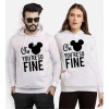 Tshirthane Oh Youre So Fine Sevgili Kombinleri Kapüşonlu Çift Kombini