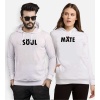 Tshirthane Soul Mate Sevgili Kombinleri Kapüşonlu Çift Kombini