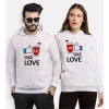 Tshirthane Like Love Sevgili Kombinleri Kapüşonlu Çift Kombini