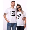 Tshirthane Bride Groom Sevgili Kombinleri Tshirt Çift Kombini