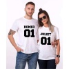 Tshirthane Romeo Juliet  Sevgili Kombinleri Tshirt Çift Kombini