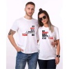 Tshirthane My Heart Only Beats For You  Sevgili Kombinleri Tshirt Çift Kombini