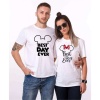 Tshirthane Best Day Ever  Sevgili Kombinleri Tshirt Çift Kombini