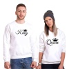 Tshirthane King Queen Tag Sevgili Kombinleri Sweatshirt Çift Kombini