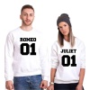 Tshirthane Romeo Juliet  Sevgili Kombinleri Sweatshirt Çift Kombini