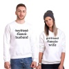 Tshirthane Husband Wife Sevgili Kombinleri Sweatshirt Çift Kombini