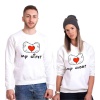 Tshirthane My Wifet My Hubby Sevgili Kombinleri Sweatshirt Çift Kombini