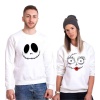 Tshirthane Jack Sally 2 Sevgili Kombinleri Sweatshirt Çift Kombini