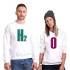 Tshirthane H2 O Sevgili Kombinleri Sweatshirt Çift Kombini