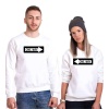 Tshirthane Tek Yönüm Sevgili Kombinleri Sweatshirt Çift Kombini