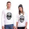 Tshirthane Skull  Sevgili Kombinleri Sweatshirt Çift Kombini