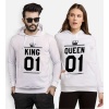 Tshirthane King Queen 01 Sevgili Kombinleri Kapüşonlu Kombini