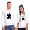 Tshirthane Eksik Parçam Puzzle Sevgili Kombinleri Sweatshirt Kombini