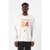 24 Şampiyonluk Beyaz Erkek 2ip Sweatshirt