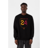 24 Şampiyonluk Siyah Erkek 2ip Sweatshirt