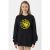 HOD The Greens Siyah Kadın 2ip Sweatshirt