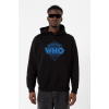 Doctor Who New Siyah Erkek 3ip Kapşonlu Sweatshirt