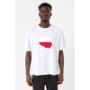 Euro 24 Poland Beyaz Erkek Oversize Tshirt