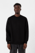 Siyah Erkek Basic Sweatshirt