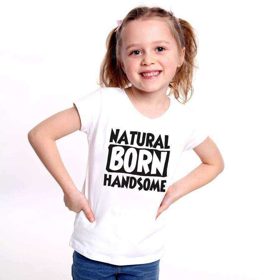 Naturel Born Baskılı Çocuk Tshirt