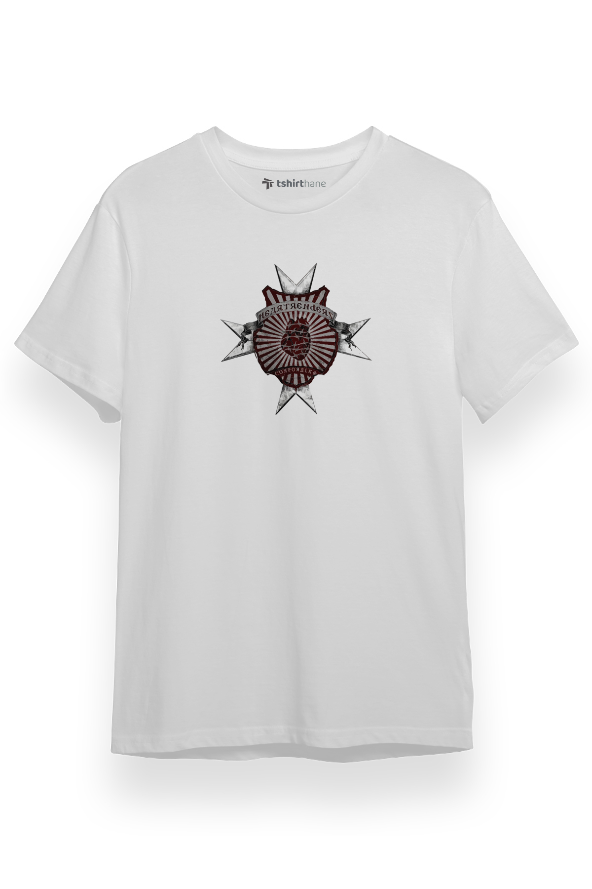 Shadow And Bone Heartrender Beyaz Kısa kol Erkek Tshirt