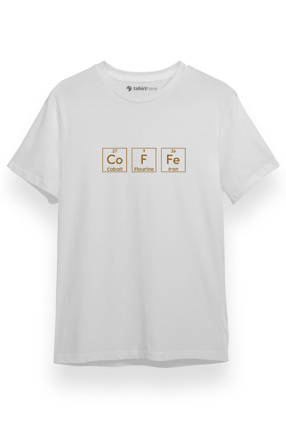 Coffe Coordinate Beyaz Erkek Regular Tshirt