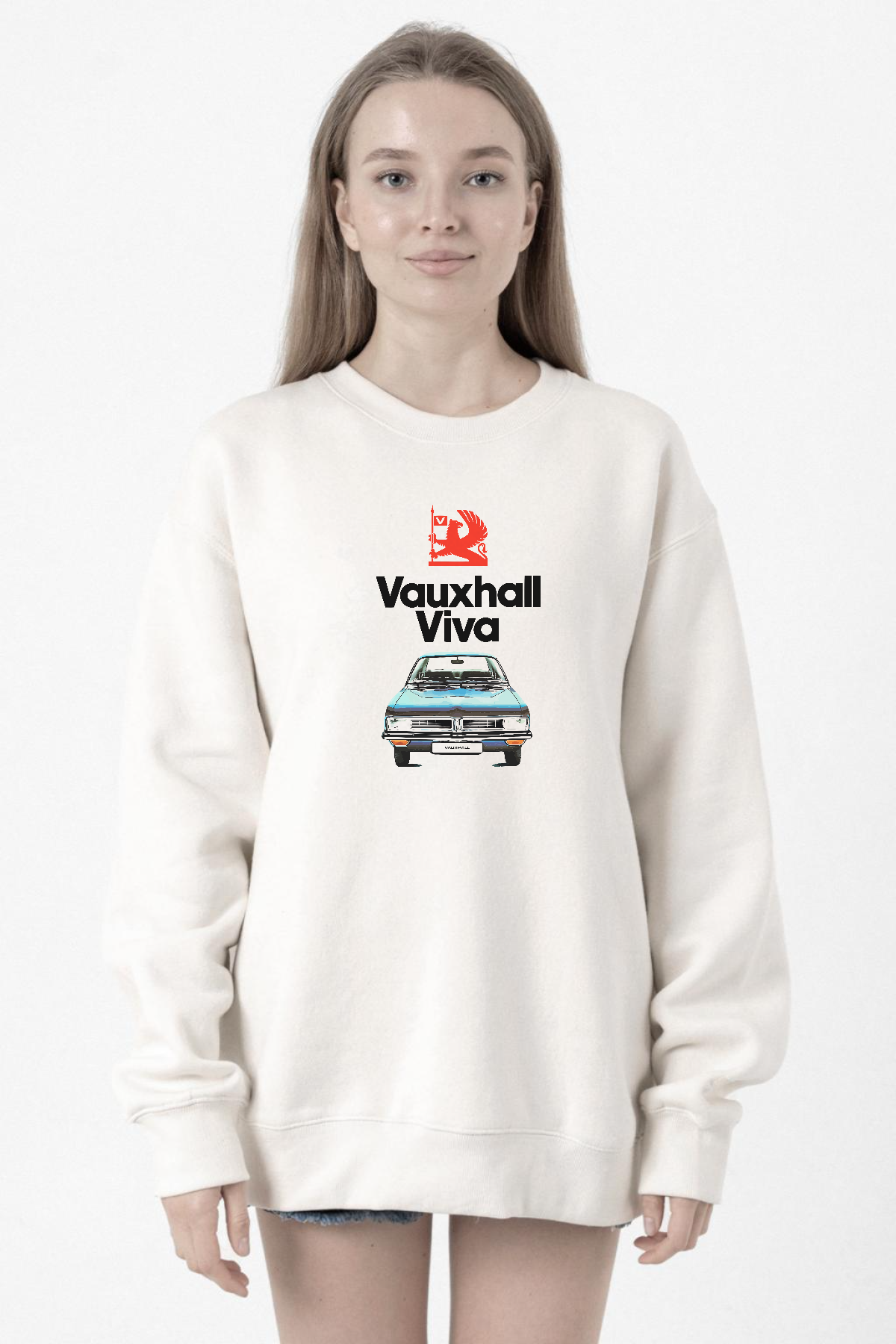 Gran Turismo Vauxhall Viva Beyaz Kadın 2ip Sweatshirt