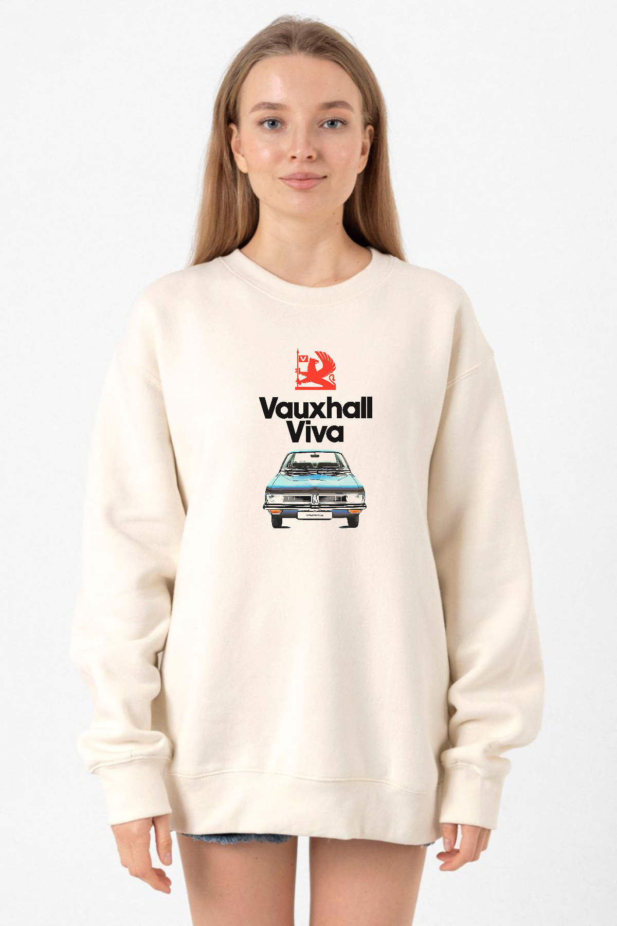 Gran Turismo Vauxhall Viva Ekru Kadın 2ip Sweatshirt