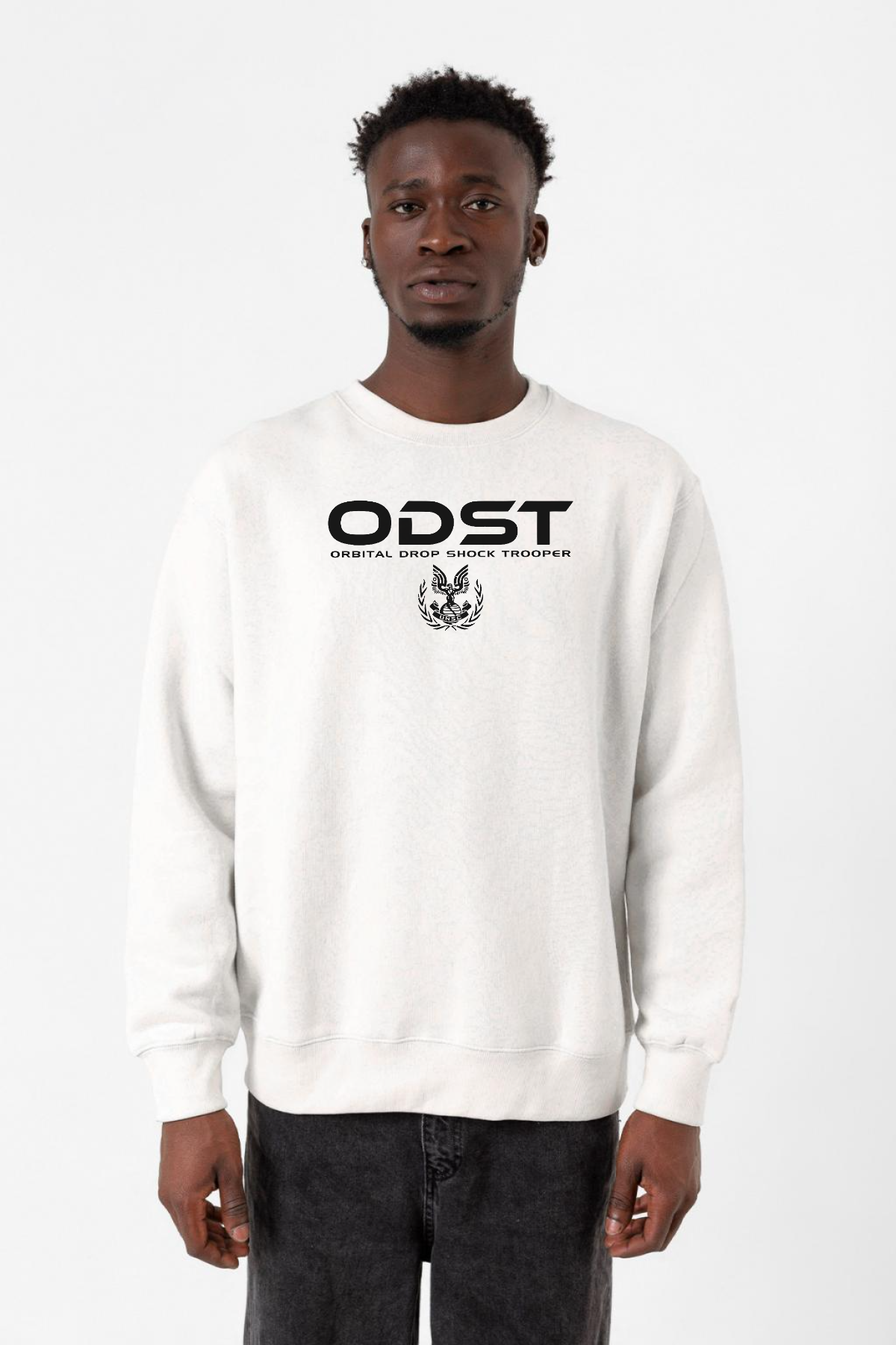 Halo Odst Orbital Drop Shock Trooper Beyaz Erkek 2ip Sweatshirt