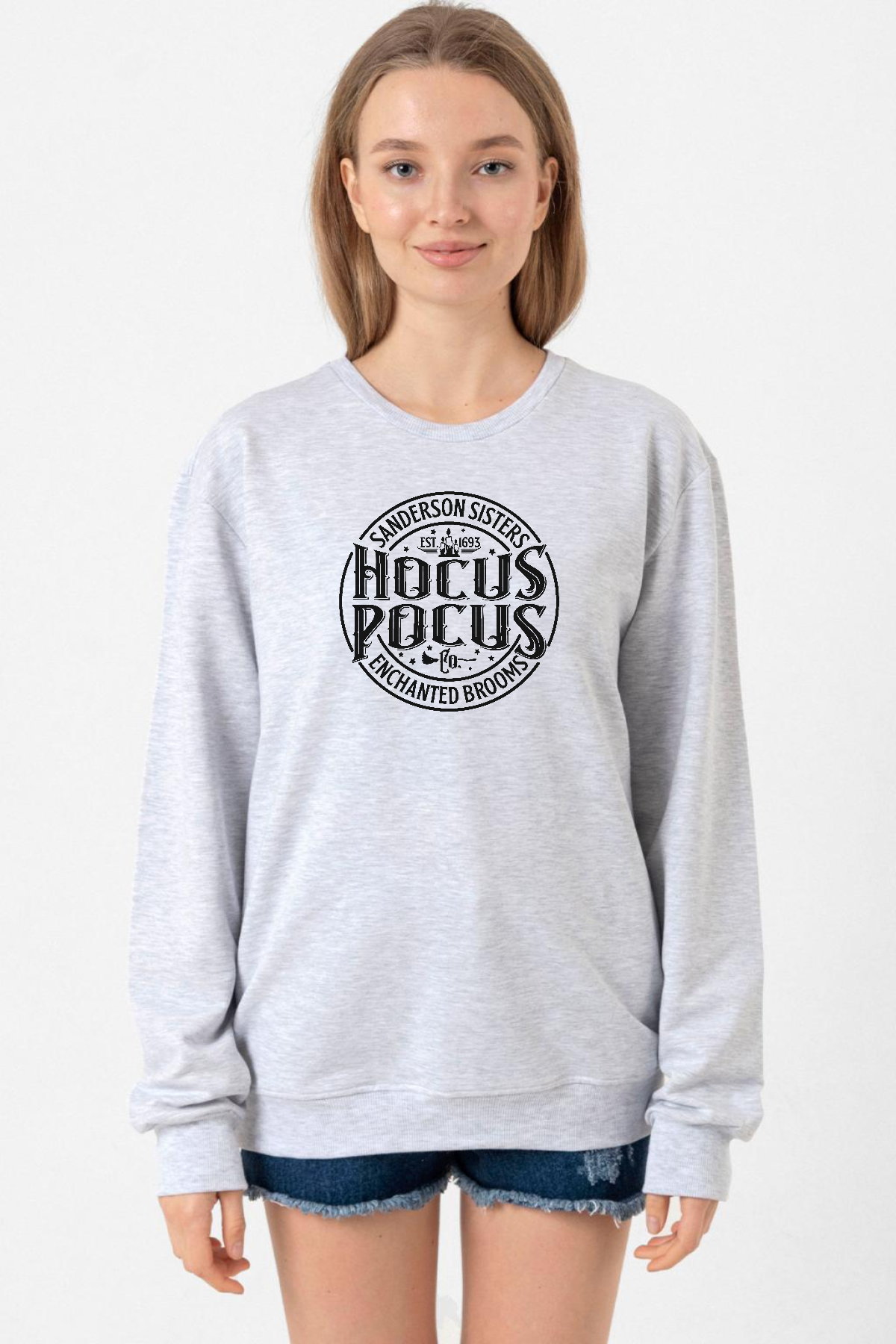 Hocus Pocus Sanderson Sisters Grimelanj Kadın 2ip Sweatshirt
