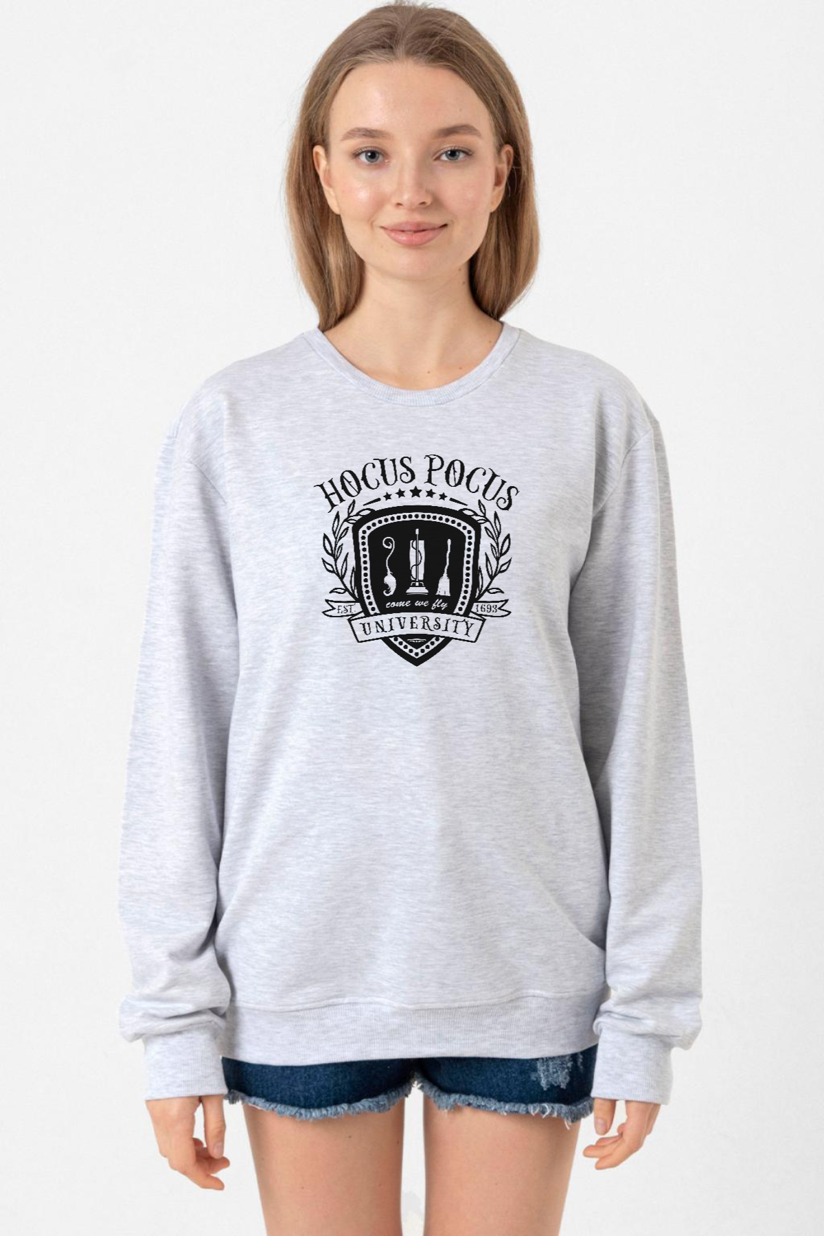 Hocus Pocus University Grimelanj Kadın 2ip Sweatshirt