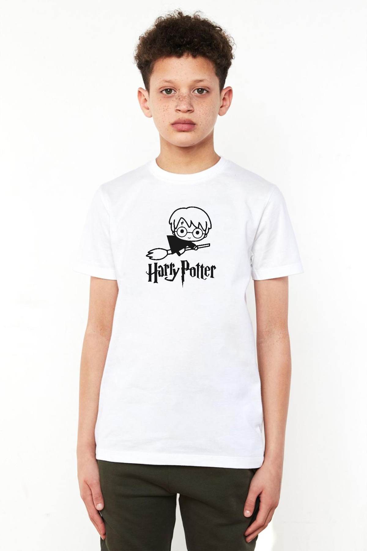 HP Fly Beyaz Çocuk Bisikletyaka Tshirt