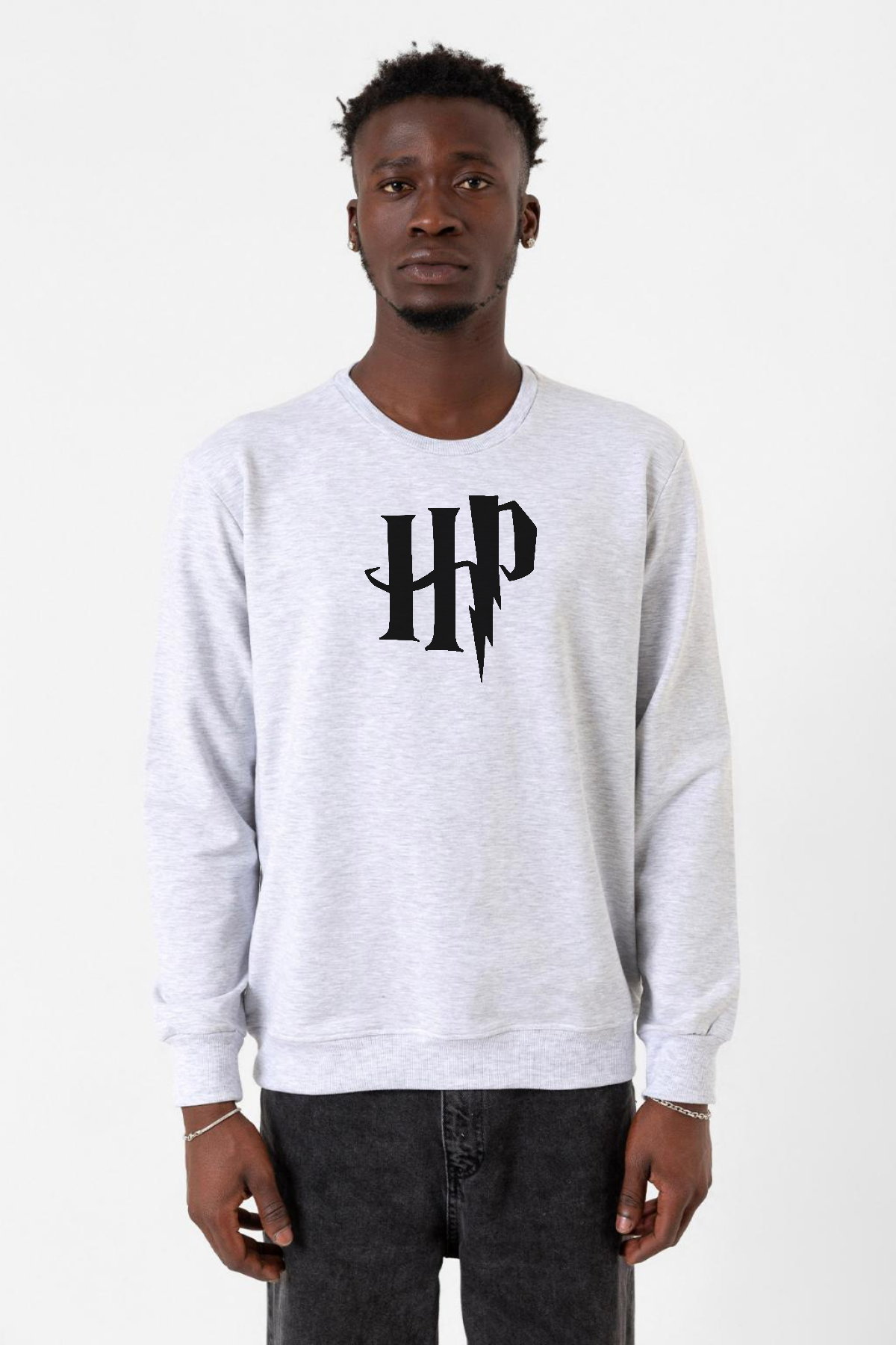 HP Logo Karmelanj Erkek 2ip Sweatshirt