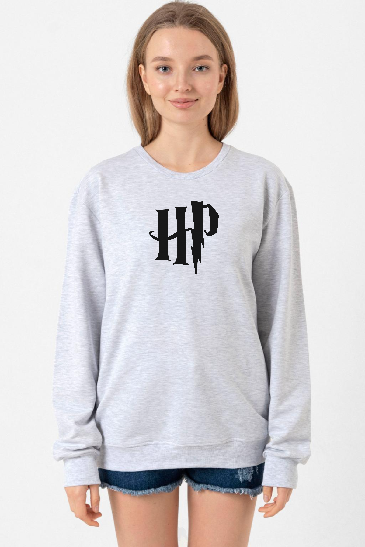 HP Logo Grimelanj Kadın 2ip Sweatshirt