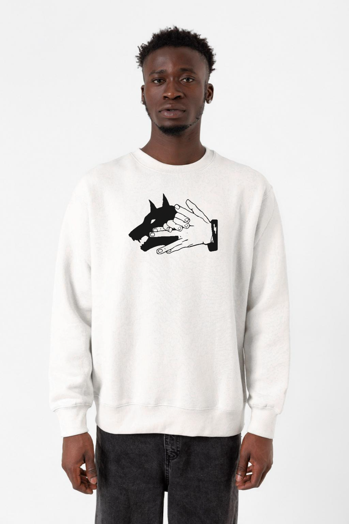 Jujutsu Kaisen Anime Divine Dogs Beyaz Erkek 2ip Sweatshirt