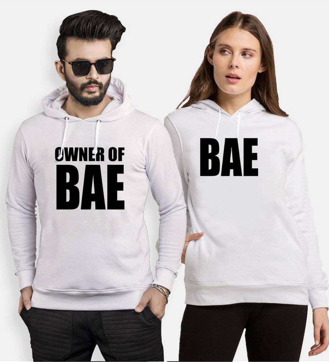 Tshirthane Owner Of Bae Sevgili Kombinleri Kapüşonlu Çift Kombini