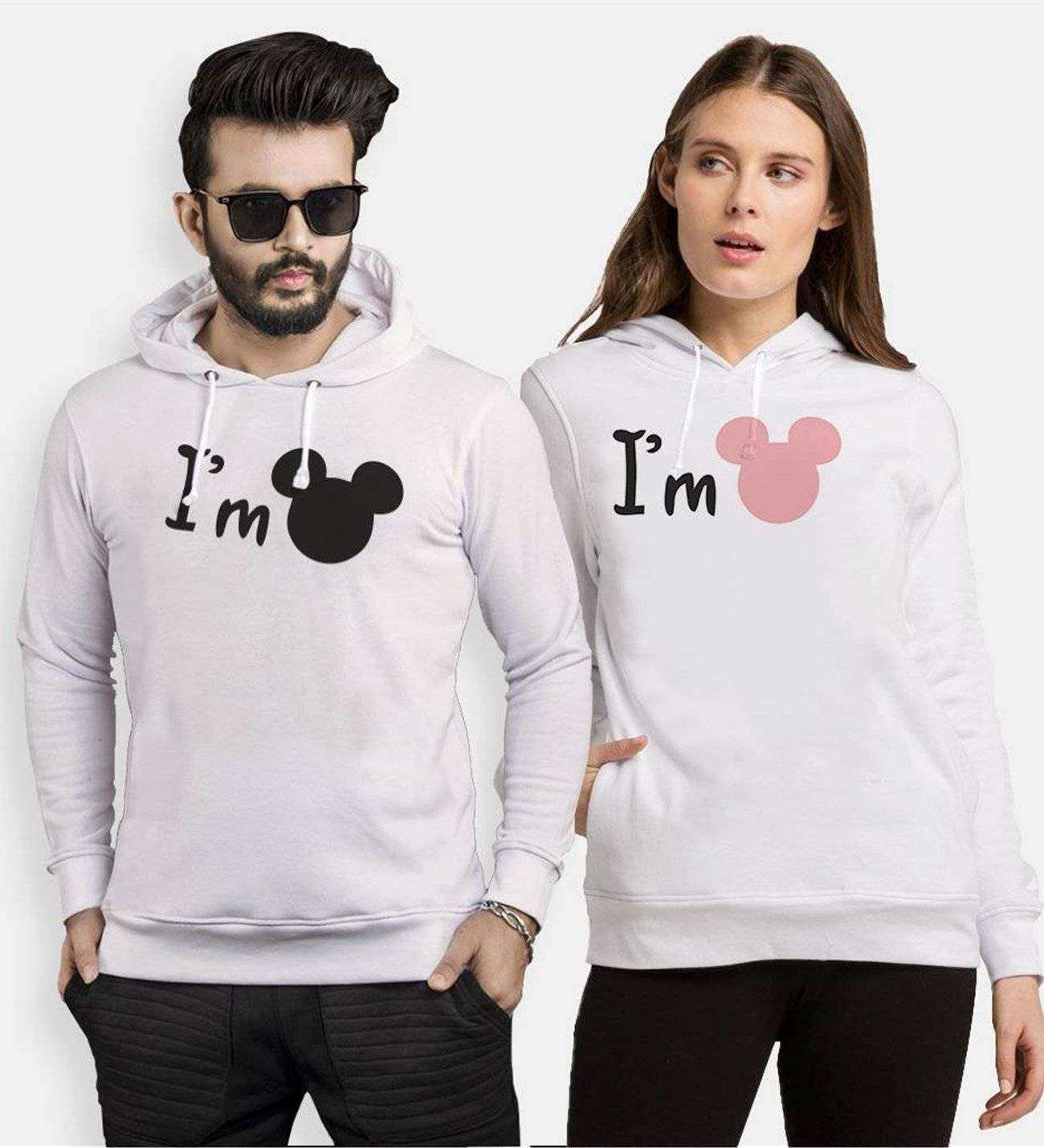 Tshirthane Oh Youre So Sevgili Kombinleri Kapüşonlu Çift Kombini